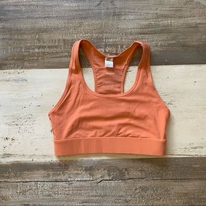 Coral sports bra